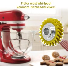 Decisive W10112253 Mikser Sonsuz Dişlisi ve W10380496 Karbon Fırçalar Whirlpool ve Kitchenaid Mikser Numarası 4162897 Için Parçayı Değiştirin (Yurt Dışından)