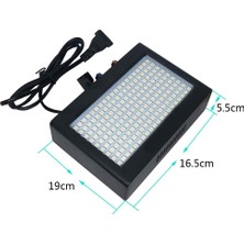 Decisive 180 Strobe Flaş Işığı Taşınabilir 35W Rgb Uzaktan Ses Kontrolü Strobe Hızı Ayarlanabilir Sahne Disko Bar Parti Kulübü (Ab Tak) (Yurt Dışından)