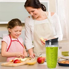 Decisive Nutri Ninja Blender Kupası Için 2x Blender Kabı Değiştirme, Blender Yedek Parçaları, Blender Parçaları (24 OZ/710 Ml) (Yurt Dışından)