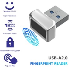 Decisive USB Parmak Izi Okuyucu Modülü Windows 7 10 11 Dizüstü Bilgisayarlar Için Merhaba Biyometrik Tarayıcı Asma Kilit Pc Parmak Izi Kilidini Açma (Yurt Dışından)