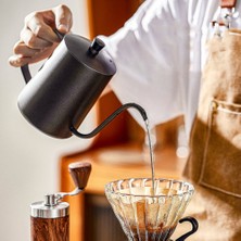 Decisive El Demlenmiş Kahve Seti Açık Barista Araçları Damlatıcı Filtre Kahve Su Isıtıcısı Manuel Öğütücü Taşınabilir Gooseneck Su Isıtıcısı (Yurt Dışından)