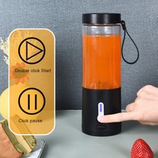 Decisive 6 Bıçaklı Elektrikli Meyve Sıkacağı Smoothie Blender Kupası Taşınabilir USB Karıştırıcılar Kablosuz Pres Sıkacakları Şarj El Sıkacağı A (Yurt Dışından)