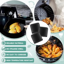 Decisive 16 Adet Yedek Kauçuk Tamponlar Airfryer Izgara Tavası Airfryer Parçaları Çizilmez Koruyucu Kapaklar Mutfak Pişirme (Yurt Dışından)