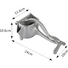 Decisive Manuel Meyve Suyu Sıkacağı Limon Sıkacağı El Sıkacağı Nar Portakal Şeker Kamışı Suyu Mutfak Meyve Araçları (Yurt Dışından)