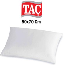 Taç Comfort Boncuk Elyaf 50X70 Yastık Beyaz