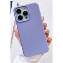 3gen Case İPHONE 15 PRO MAX UYUMLU YUMUŞAK RENKLİ SİLİKON KILIF (LİLA)