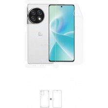 Wrapsol Oneplus 12R Ön, Arka ve Yan 360 Derece Tam Kaplama Poliüretan Film