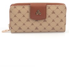 Ysmn Çok Bölmeli Bol Gözlü Fermuarlı Logolu Kadın Cüzdan Kartlık YC100005SLG