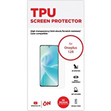 Wrapsol Oneplus 12R Ekran Koruyucu Tpu Film