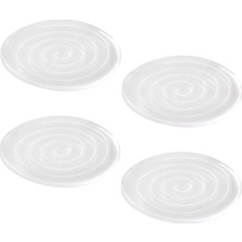 Fayshow 4 Parça Silikon Mobilya Ayak Pedleri Sandalye Bacak Pedleri Masa Yatak Masa Bacak Yuvarlak Çapı 6 cm (Yurt Dışından)