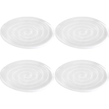 Fayshow 4 Parça Silikon Mobilya Ayak Pedleri Sandalye Bacak Pedleri Masa Yatak Masa Bacak Yuvarlak Çapı 6 cm (Yurt Dışından)