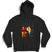 The Fame Coldplay, DK333, Rock Metal Müzik Grup Kapüşonlu Sweatshirt Hoodie