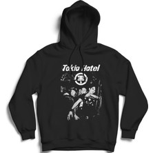 The Fame Tokio Hotel, DK369, Rock Metal Müzik Grubu Kapüşonlu Sweatshirt Hoodie