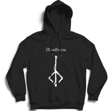 The Fame Bloodborne, Logo, Game, Oyun Kapüşonlu Sweatshirt Hoodie