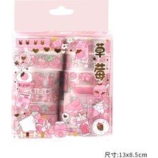 Bifeng Shop Kız Washi Bant Stili Washi Bant Seti Scrapbooking Malzemesi Okul Malzemeleri Kırtasiye Sakura Washitape Unicorn Papeleria Japonesa Maskeleme Bandı (Yurt Dışından)