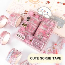 Bifeng Shop Kız Washi Bant Stili Washi Bant Seti Scrapbooking Malzemesi Okul Malzemeleri Kırtasiye Sakura Washitape Unicorn Papeleria Japonesa Maskeleme Bandı (Yurt Dışından)