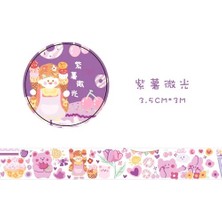 Bifeng Shop No.19 Tarzı Renkli Peri Masalı Kasaba Kawaii Planlayıcısı El Kitabı Dekoratif Washi Maskeleme Bandı Okul Malzemeleri Kore Kırtasiye Albümü Çıkartmalar (Yurt Dışından)