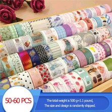 Bifeng Shop Noel A 48 Stili Ayarla 500G = 1.1 Pound Washi Bantlar Set Karalama Defteri Günlüğü Etiket Kawaii Maskeleme Bantları Dekoratif Kırtasiye (Yurt Dışından)