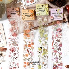 Bifeng Shop B Tarzı Sonbahar Hasat Meyve Washi Bant Dekoratif En Iyi Dilekler El Sanatları Sanat Projeleri Için Diy Bant Scrapbooking Hediye Paketleme (Yurt Dışından)