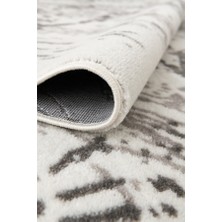 Angora Home Life Makine Halısı 6022 Gri 80 x 150 Saçaklı