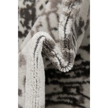 Angora Home Life Makine Halısı 6022 Gri 80 x 150 Saçaklı