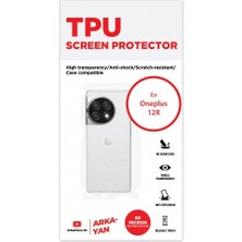 Wrapsol Oneplus 12R Arka ve Yan Koruyucu Tpu Film