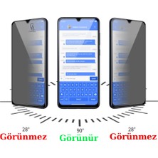 Coolacs Samsung Galaxy A24 Ile Uyumlu Soft Yumuşak Telefon Kılıfı ve Hayalet Privacy Ekran Koruyucu Seti