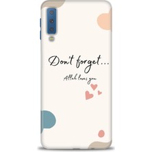 gmotp Samsung Galaxy A7 2018 Kılıf Hd Baskılı - Fragile