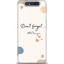 gmotp Samsung Galaxy A80 Kılıf Hd Baskılı - Fragile