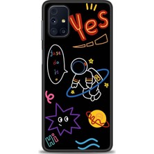 gmotp Samsung Galaxy M31S Kılıf Hd Baskılı - Yes