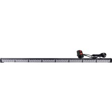 Oto Uzay Çakar Lamba 3W 48 Power Ledli 117CM  Sarı Beyaz 17 Fonksiyonlu 12-24V  /  LAPA517-1