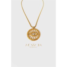Jewel Egypt Model Gold Altın Kaplama Kolye