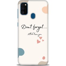 gmotp Samsung Galaxy M21 Kılıf Hd Baskılı - Fragile