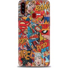 gmotp Samsung Galaxy A20S Kılıf Hd Baskılı - Cartoons