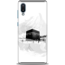 gmotp Samsung Galaxy A02 Kılıf Hd Baskılı - Kabe-I Münevvere