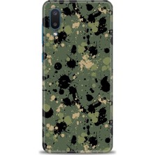 gmotp Samsung Galaxy A02 Kılıf Hd Baskılı - Kamuflaj Renkleri