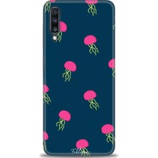 gmotp Samsung Galaxy A70 Kılıf Hd Baskılı - Ahtapotlar
