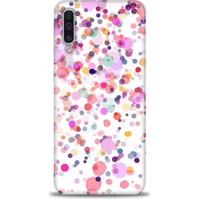 gmotp Samsung Galaxy A50S Kılıf Hd Baskılı - Renkli Benekler