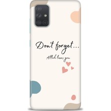 gmotp Samsung Galaxy A71 Kılıf Hd Baskılı - Fragile