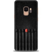 gmotp Samsung Galaxy S9 Kılıf Hd Baskılı - Kibrit Çöpleri