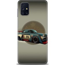 gmotp Samsung Galaxy M51 Kılıf Hd Baskılı - Klasik Araba