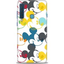 gmotp Samsung Galaxy A9 2018 Kılıf Hd Baskılı - Renkli Mickey Mouse