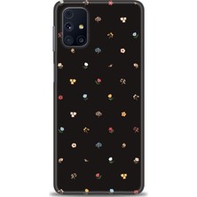 gmotp Samsung Galaxy M51 Kılıf Hd Baskılı - Flower