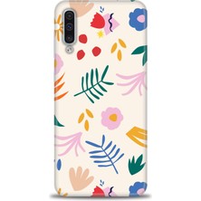 gmotp Samsung Galaxy A30S Kılıf Hd Baskılı - Renkli Dallar