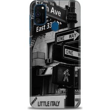 gmotp Samsung Galaxy M21 Kılıf Hd Baskılı - One Way