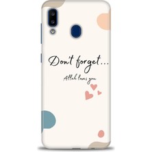 gmotp Samsung Galaxy A20 Kılıf Hd Baskılı - Fragile