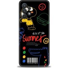 gmotp Samsung Galaxy A32 Kılıf Hd Baskılı - Summer