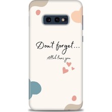 gmotp Samsung Galaxy S10E Kılıf Hd Baskılı - Fragile