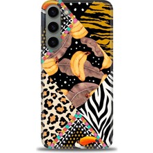 gmotp Samsung Galaxy S23 Plus Kılıf Hd Baskılı - Muz Papağan