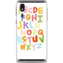 gmotp Samsung Galaxy A2 Core Kılıf Hd Baskılı - Alfabe